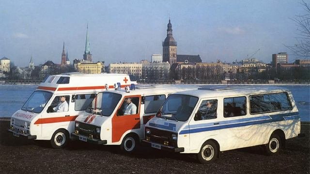 Рижский автобусный завод: RAF история