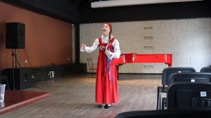 Хлебникова Агата "Выходила сизая голубка"