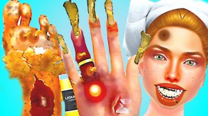 АСМР Червяки в руке анимация для детей из урода СТАЛА ПРИНЦЕССОЙ