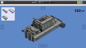 Panzerjäger Tiger Ausf. B "Ягдтигр" из ЛЕГО (инструкция по сборке)
