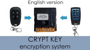 CRYPT KEY encryption system by PRIME PULT