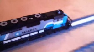 Lego City Trains Maersk 3677 Emerald 7938 Santa Fe 7939 7897 and Horizon Express