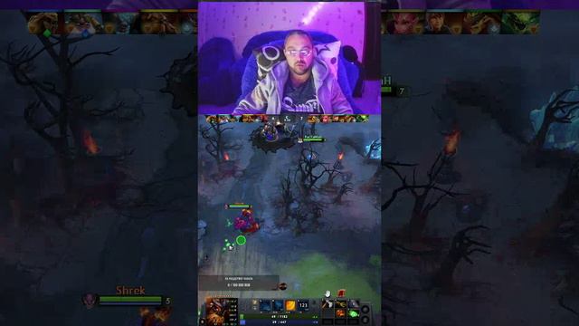 Засейвила тима) #shorts #dota2 #games