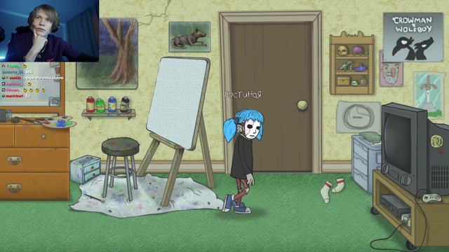 дипинс играет в САЛЛИ ФЕЙС / SALLY FACE №3 | прохождение смотреть онлайн