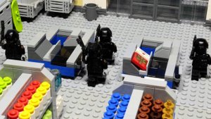 Lego SWAT VS Zombie | Shopping City Police Stop Motion Story