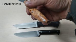 Обзор ножей от Андрея Горшкова из стали BOHLER S390 и  BOHLER N690