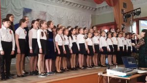 Песня "У моей России".