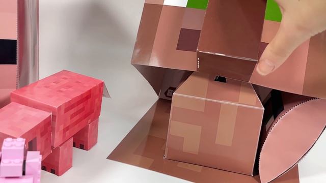 😱[ASMR] Unpacking LARGEST MYSTERY LEGO Minecraft Villager vs Pig RANDOM BOX! (SO SATISFYING!!🤤)