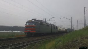 ВЛ80Т-907 с приветливым машинистом