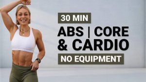 kaykay - 30 MIN ABS AND CARDIO WORKOUT  Core  HIIT  Fun Workout  No Equipment  Sweaty