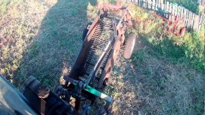 Доработка лемеха картофелекопалки .