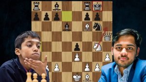 КОНЕВОЕ ТАНГО!  Эригаиси - Прагнанандха Фантастическая атака в стиле Чигорина! Шахматы