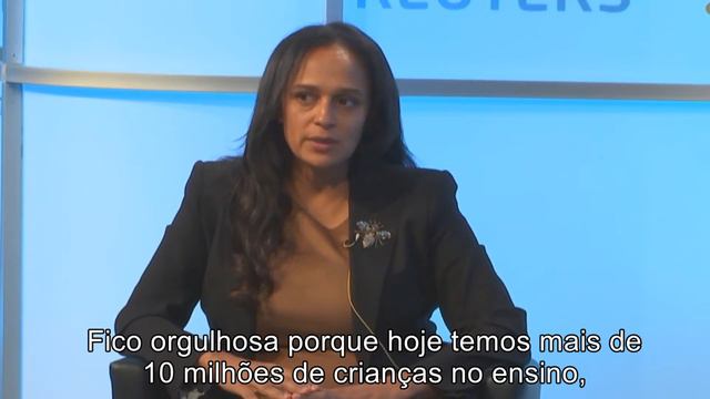Angola: 15 years of growth | Isabel dos Santos @ Reuters Newsmakers