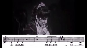 MARIA CALLAS - Tosca's scariest moment