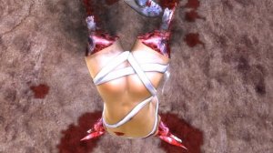 [Mortal Kombat 9 Ryona] Raiden Fatalities on Mileena (Flesh Pits) (Free Cam)