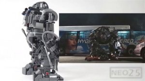 LEGO Iron Man | Iron Monger Unofficial Lego Big figure VS LEGO Iron Monger Mech Size Comparison