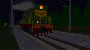 "СТРАШНО" Встретил одинокий ЧМЭЗ глубокой ночью на перегоне Арчеда-Калинино,на мосту через р.Арчеда