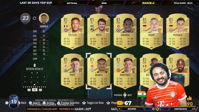 FIFA 23 || COMMUNITY TOTS PACK X30 🎉 & PREM TOTS THIS FRIDAY 😍 + GIVE.STARTED 🥳 || #indianfifa смотреть онлайн