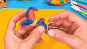 Лепка ПОМНИ из пластилина | Диорама УДИВИТЕЛЬНЫЙ ЦИФРОВОЙ ЦИРК