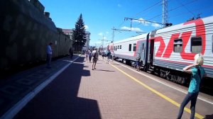 Тульский бронепоезд|остановка поезда 247 Санкт-петербург Анапа в Туле