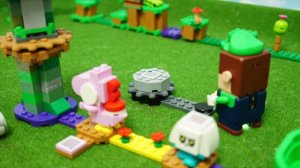 LEGO Super Mario stopmotion anime!「Adventures with Luigi」「レゴルイージ と ぼうけんのはじまり～スターターセット」