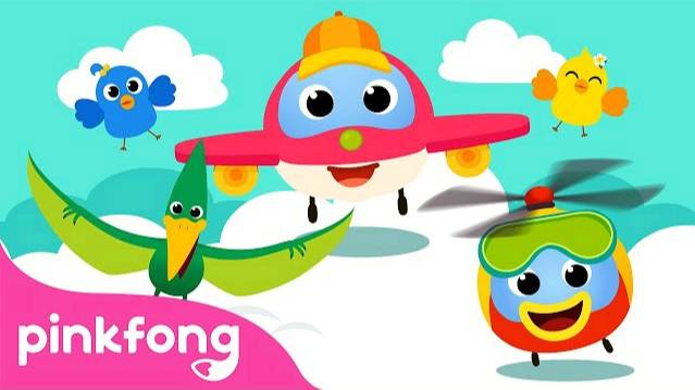 Airplane Flying with Friends | Car Songs for Kids | Pinkfong Baby Shark Official