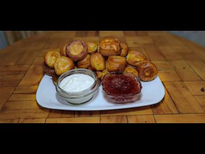 Пышные и вкусные оладьи без дрожжей