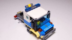 LEGO City Police Prisoner Transport 60276 - lego speed build