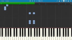 Король и Шут - Голые коки [Synthesia Piano Tutorial]