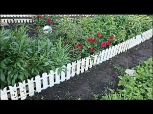 Решаем проблему с танцующим ограждением для клумб.