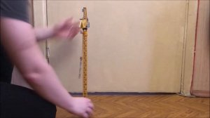 Модель башенного крана LIEBHERR 132 EC-H8. Масштаб 1:87 | Tower crane model