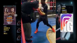 Jamel Herring Training For Lamont Roach Jr