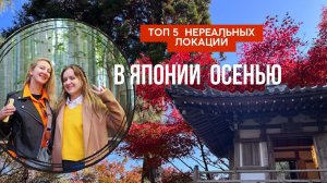 ЯПОНИЯ ЧАСТЬ 4 | Охота за красными кленами, бамбуковая роща и буддийские храмы