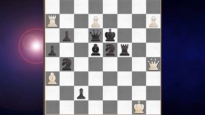 Мат в один ход. Интересная задача.