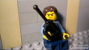Lego zombie. Outbreak