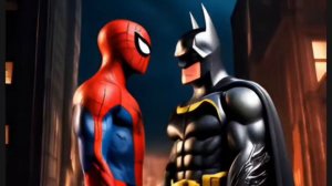 Человек-паук против Бэтмена💪