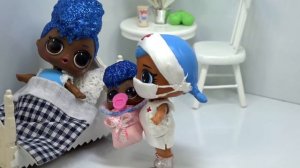 СЕМЕЙКИ ЛОЛ! Мультики про куклы лол сюрприз – семейка Панки и Русалки. ООАК LOL Families Surprise