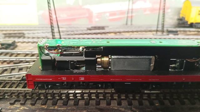 ТТ 1:120. ЧМЭ3. Чехия. Установка декодера. TT 1:120. ChME3. Czech Republic. Decoder installation.