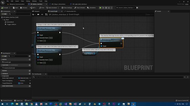 23 - Функция интерфейса блюпринта. ОСНОВЫ BLUEPRINTS Unreal Engine 5 Александр Семенко