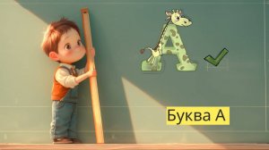 Веселая буква А: Приключения в мире алфавита! - Детский образовательный мультфильм