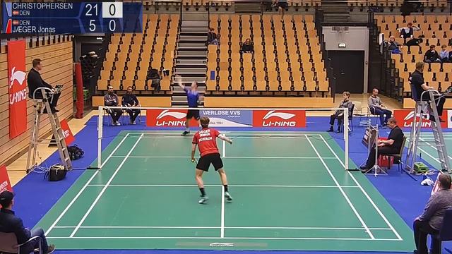 Mads Christophersen vs Jonas Jæger (MS, Qualifier) - Denmark Challenge 2019 смотреть онлайн