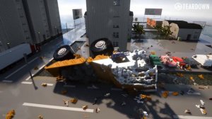 Teardown BELAZ vs BeamNG Drive BELAZ