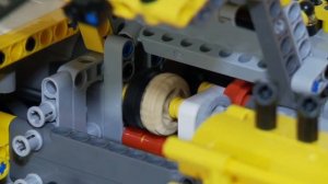 Шагающий планетоход из LEGO. Lego walking gear