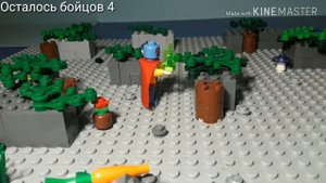 Lego Brawl Stars Showdown | Stop Motion Animation. Лего Бравл Старс Анимация