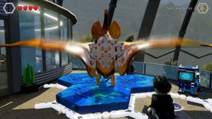 LEGO Jurassic World - Pteranodon Unlock Location + Gameplay (Skeleton & Custom Dinosaur Showcase)
