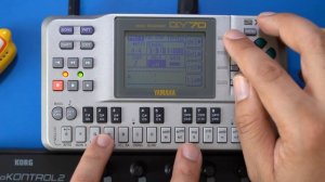 Yamaha QY70 - battery powered mini synth workstation
