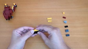 LEGO Creator 31073 Alternative build tutorial TRICERATOPS、レゴクリエイター31073を恐竜トリケラトプスに組み替え