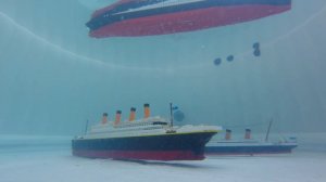 LEGO TITANIC COPIES SINKING !!