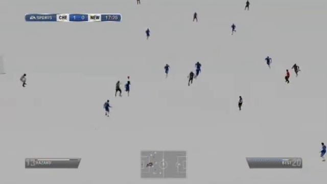 Fifa 12 Glitch: playing on a white pitch with no stadium ??