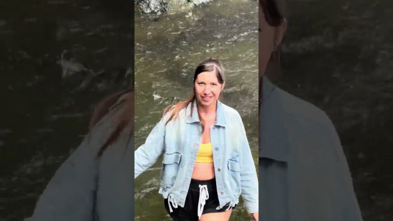 Водопад на телецком озере: Корбу